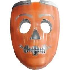 Rubies Glow In The Dark Pumpkin Mask Adult Fancy Dress Costume Accessory