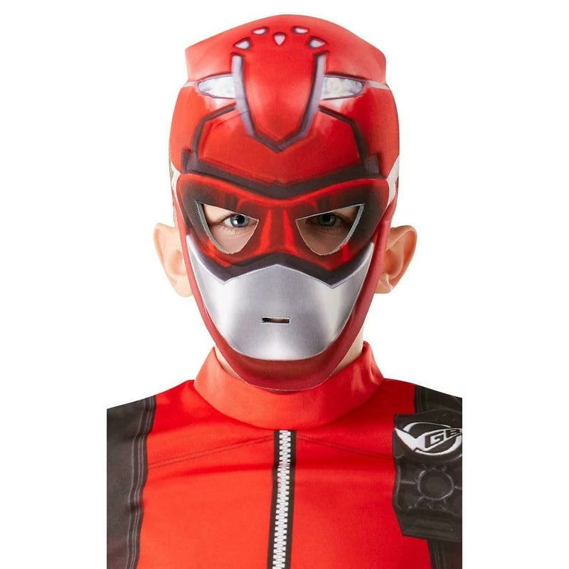 Rubie's Kids Power Rangers Classic Red Beast Morpher Top & Mask 5 Rubie's Kids Power Rangers Classic Red Beast Morpher Top & Mask - Image 5