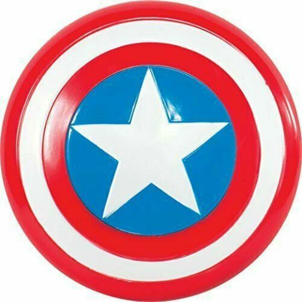 Rubies Marvel Avengers Assemble Captain America Shield Child's Fancy Dress Accessory 1 Rubies Marvel Avengers Assemble Captain America Shield Child's Fancy Dress Accessory