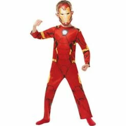 Rubies Marvel Avengers Iron Man Classic Boy's Superhero Fancy Dress Costume