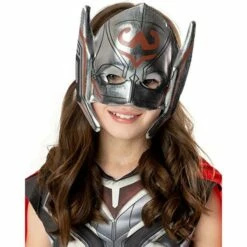 Rubies Marvel Thor Love & Thunder Half Mask Child Fancy Dress Costume Accessory