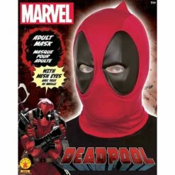 Rubie's Official Disney Marvel Deadpool Mask Deluxe, Super Hero Costume Accessory, One Size -Henbrandt Shop Rubies Official Disney Marvel Deadpool Mask Deluxe Super Hero Costume Accessory One Size 4