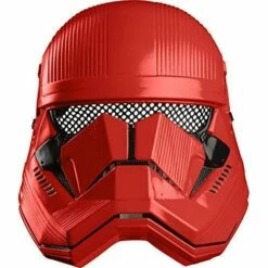Rubie's Official Disney Star Wars Ep 9, Red Stormtrooper Half Face Mask, Adult One Size -Henbrandt Shop Rubies Official Disney Star Wars Ep 9 Red Stormtrooper Half Face Mask Adult One Size 4