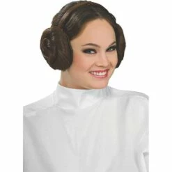 Rubies Star Wars Princess Leia Adults Wig