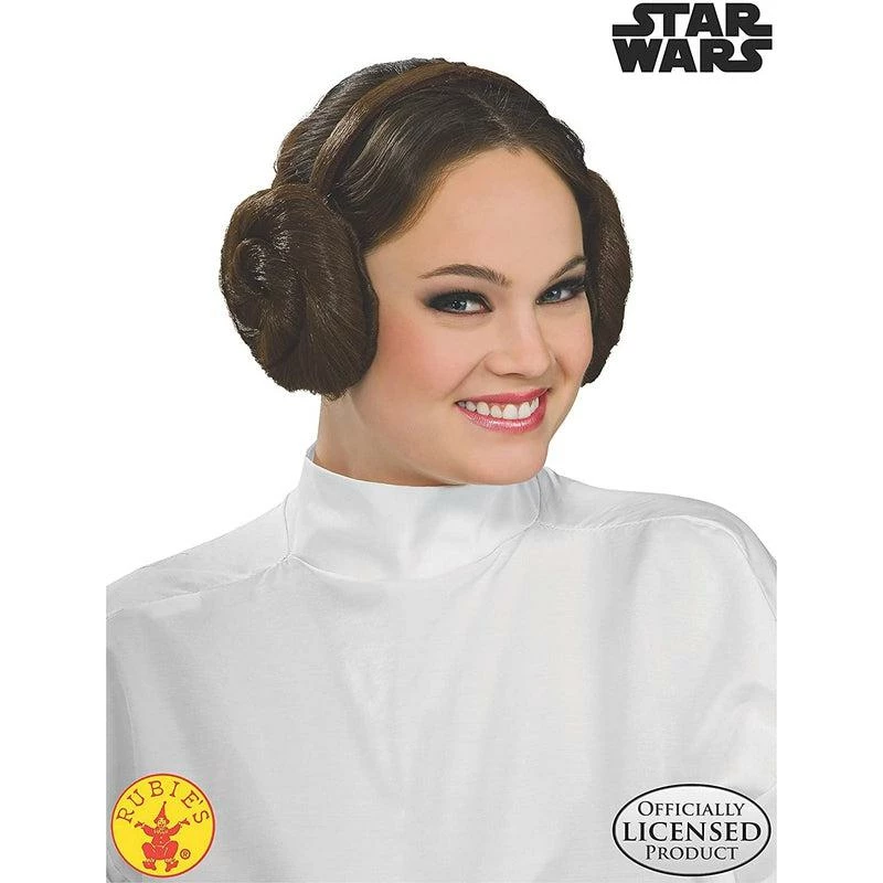 Rubies Star Wars Princess Leia Adults Wig 3 Rubies Star Wars Princess Leia Adults Wig - Image 3
