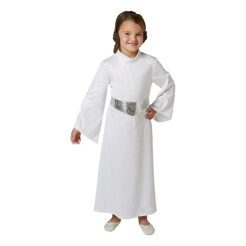 Rubies Star Wars Princess Leia Girls Fancy Dress Costume 2 Rubies Star Wars Princess Leia Girls Fancy Dress Costume - Image 2