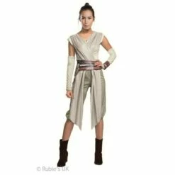 Rubies Star Wars Rey Official Ladies Deluxe Fancy Dress Costume