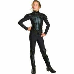 Rubies The Hunger Games Katniss Girl's Fancy Dress Costume