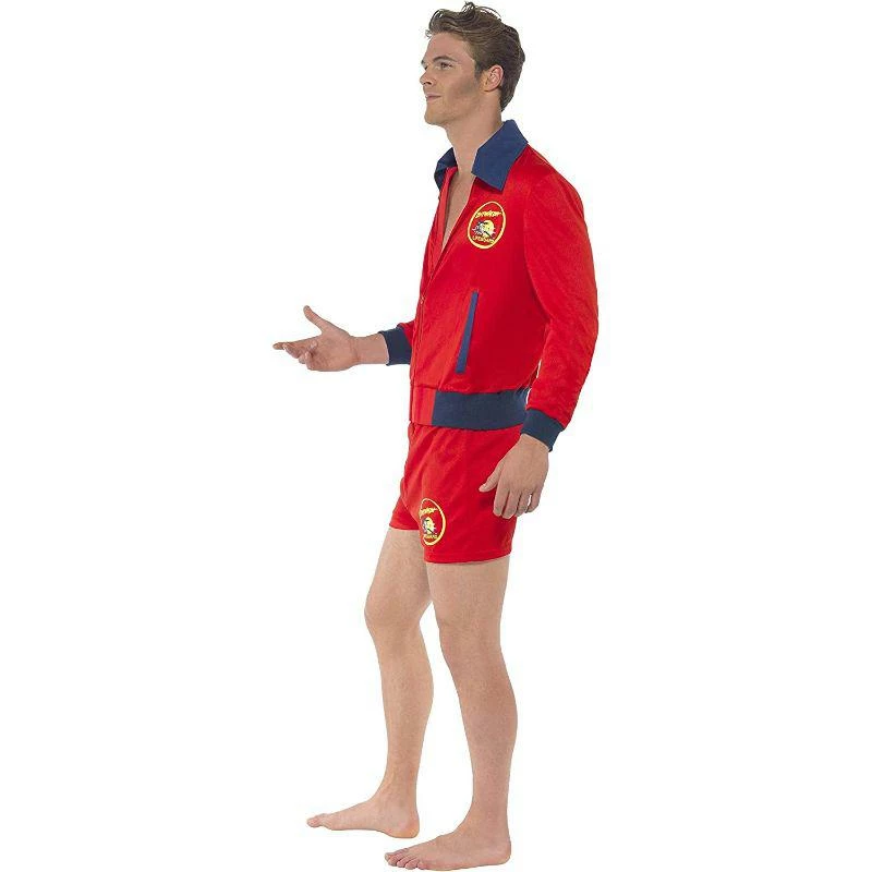 Smiffys Baywatch Lifeguard Men's Fancy Dress Costume 2 Smiffys Baywatch Lifeguard Men's Fancy Dress Costume - Image 2