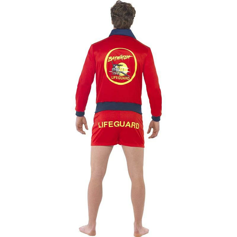 Smiffys Baywatch Lifeguard Men's Fancy Dress Costume 3 Smiffys Baywatch Lifeguard Men's Fancy Dress Costume - Image 3