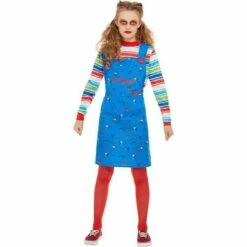 Smiffys Chucky Girl's Halloween Fancy Dress Costume