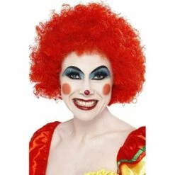 Smiffys Crazy Clown Wig Adult Unisex Fancy Dress Costume Accessory