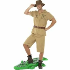 Smiffys Safari Man Men's Fancy Dress Costume