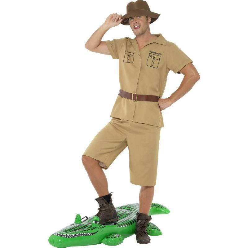 Smiffys Safari Man Men's Fancy Dress Costume 1 Smiffys Safari Man Men's Fancy Dress Costume