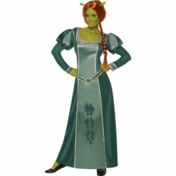 Smiffys Shrek Princess Fiona Women's Fancy Dress Costume