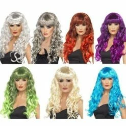 Smiffys Siren Wig Women's Fancy Dress Costume Accessory
