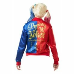 Teen Girls Harley Quinn Kit Jacket & Shirt Suicide Squad Halloween Costume 6 Teen Girls Harley Quinn Kit Jacket & Shirt Suicide Squad Halloween Costume -Henbrandt Shop Teen Girls Harley Quinn Kit Jacket Shirt Suicide Squad Halloween Costume 3