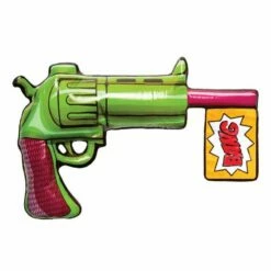 The Joker Inflatable Bang Gun Villain Weapon Fancy Dress Accessory