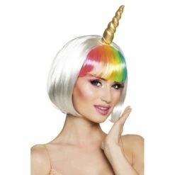 Boland Unicorn Wigs Ladies Fantasy Fancy Dress Costume Accessory -Henbrandt Shop Unicorn Wigs Ladies Fantasy Fancy Dress Costume Accessory 3
