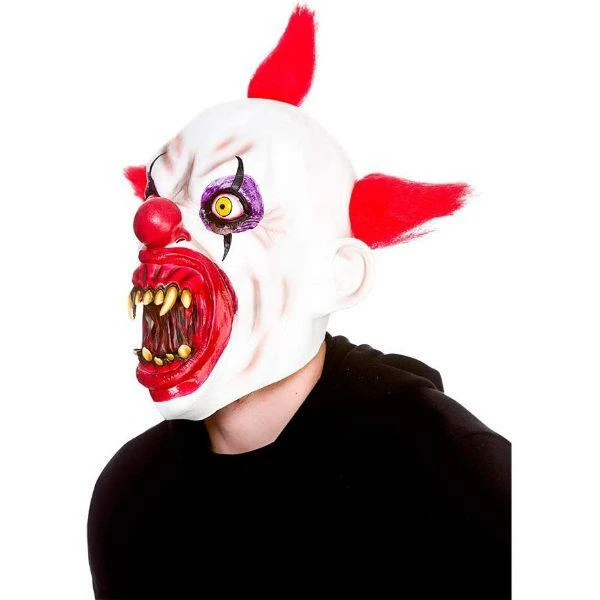 Wicked Costumes Cannibal Clown Latex Mask Adult Fancy Dress Accessory 2 Wicked Costumes Cannibal Clown Latex Mask Adult Fancy Dress Accessory - Image 2