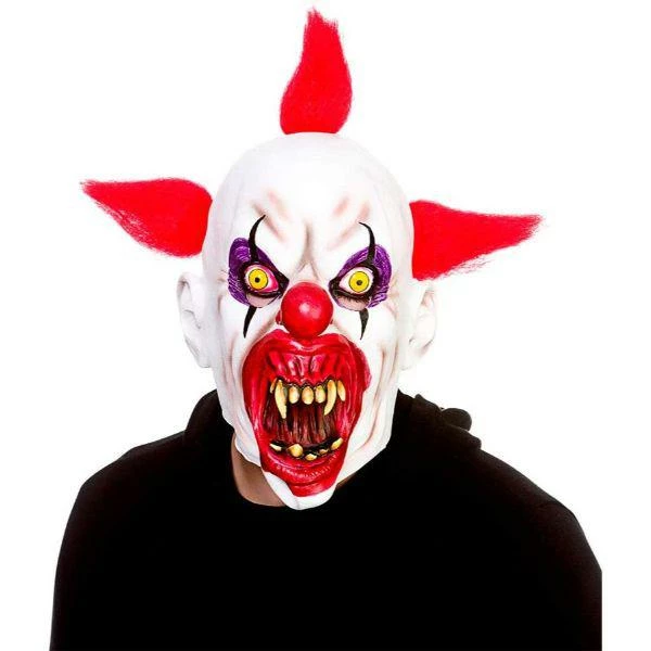 Wicked Costumes Cannibal Clown Latex Mask Adult Fancy Dress Accessory 1 Wicked Costumes Cannibal Clown Latex Mask Adult Fancy Dress Accessory