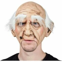 Wicked Costumes Creepy Old Guy Latex Mask Adult Fancy Dress Costume Accessory