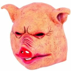 Wicked Costumes Pig Mask Adult Unisex Fancy Dress Costume Accessory