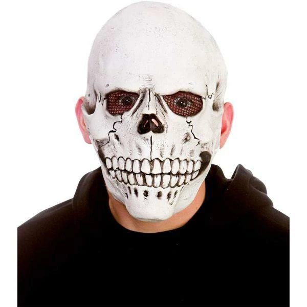 Wicked Costumes Skeleton Latex Mask Adult Fancy Dress Costume Accessory 1 Wicked Costumes Skeleton Latex Mask Adult Fancy Dress Costume Accessory