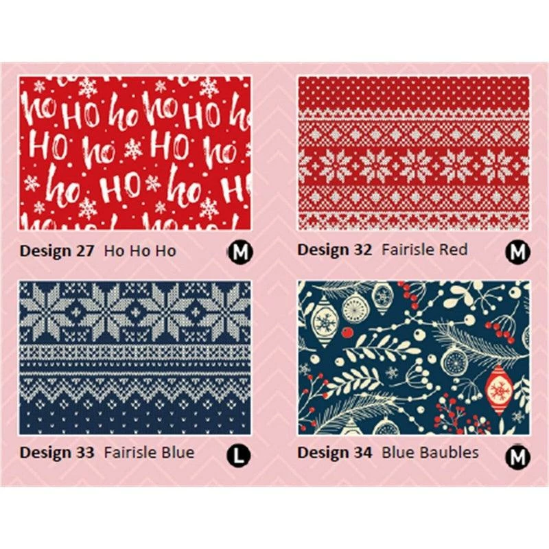 Winter Themed Face Masks Reusable Washable Printed Design By H&H 3 Winter Themed Face Masks Reusable Washable Printed Design By H&H - Image 3