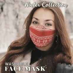 Winter Themed Face Masks Reusable Washable Printed Design By H&H 10 Winter Themed Face Masks Reusable Washable Printed Design By H&H -Henbrandt Shop Winter Themed Face Masks Reusable Washable Printed Design by HH 4